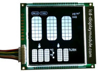 হোয়াইট ব্যাকলাইট VA COG LCD মডিউল প্রদর্শন Transmissive নেতিবাচক 3.3 V HT16C23